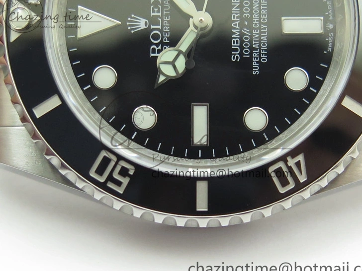 1218 Submariner 41mm 126610 LN Black Ceramic 904L Steel VVSF 1:1 Best Edition A NewStyle 2494